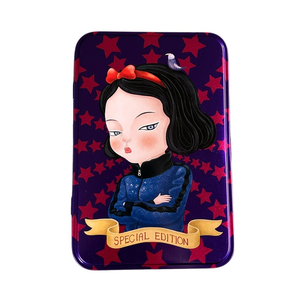 Beauty People Special Edition Tin Gel Liner Set Modern Snow White K-Beauty NWT